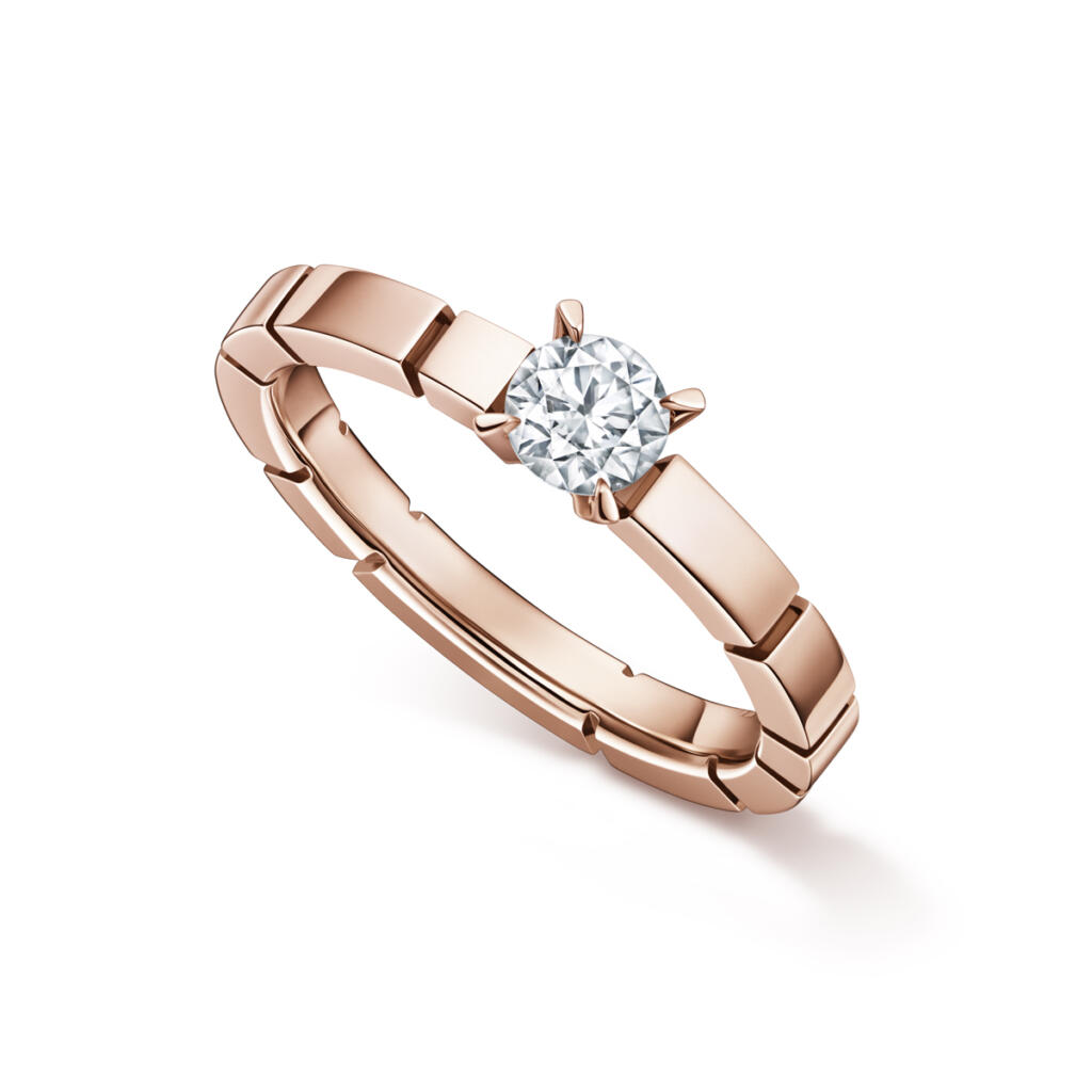 PIANO Solitaire Ring