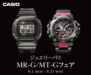 CASIO　MR-G・MT-Gフェア開催🔥