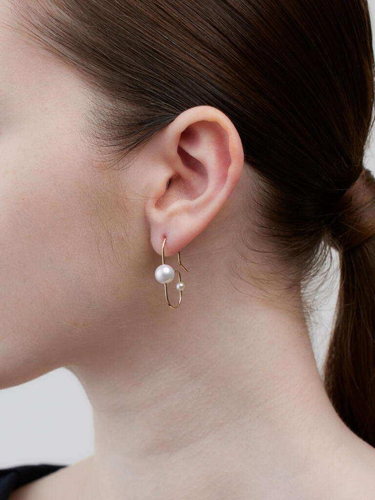 “Miró” アコヤパール ピアス