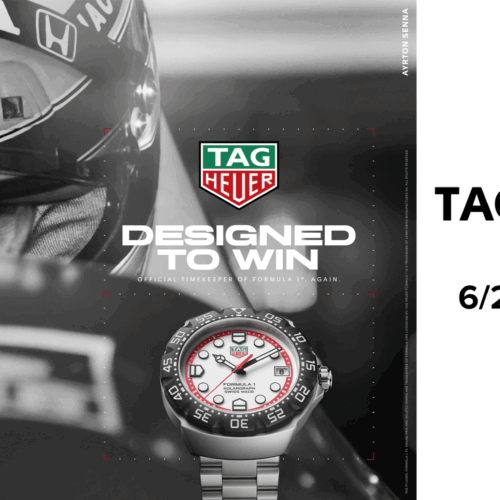 タグ・ホイヤー（TAG Heuer）フェア開催　6/21（土）～7/28（月）