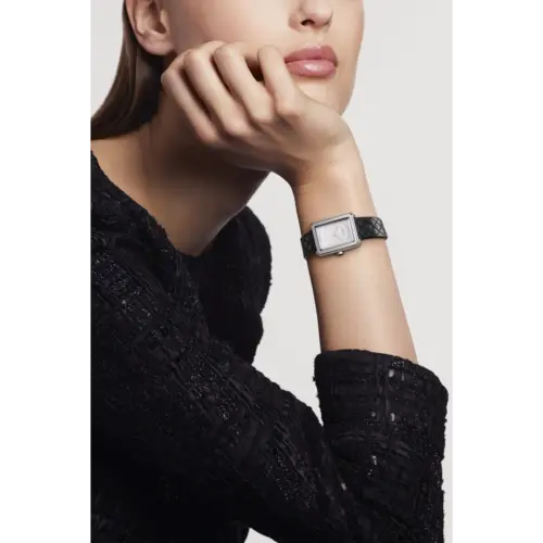 【CHANEL】ボーイフレンド ステンレススティール -H6401-