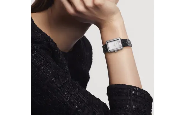 【CHANEL】ボーイフレンド ステンレススティール -H6401-