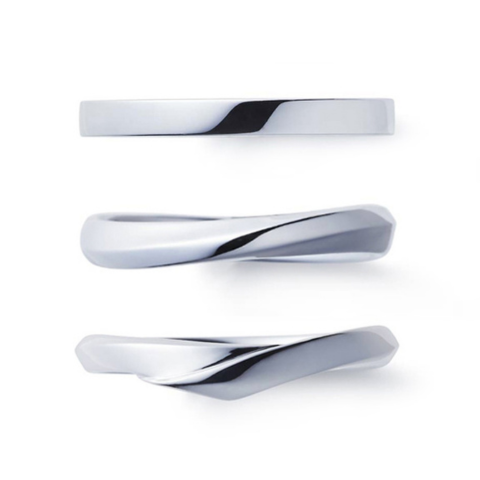 結婚指輪の3つのデザインを知ろう【ストレート】【ウェーブ】【V字】